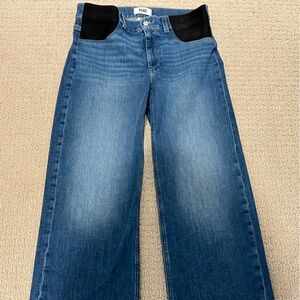 Maternity PAIGE Wide Leg Sasha Denim Jeans